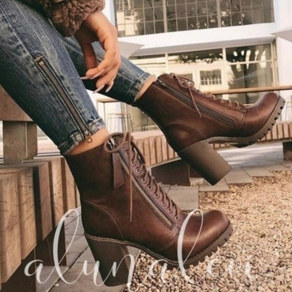‼🌟 Fall Must Have Moto Military Style Boots​